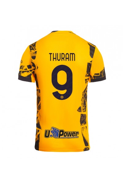 Fotbalové Dres Inter Milan Marcus Thuram #9 Třetí Oblečení 2024-25 Krátký Rukáv Fotbalové Dres Inter Milan Marcus Thuram #9 Třetí Oblečení 2024-25 Krátký Rukáv